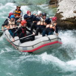 Slovinsko Soča rafting